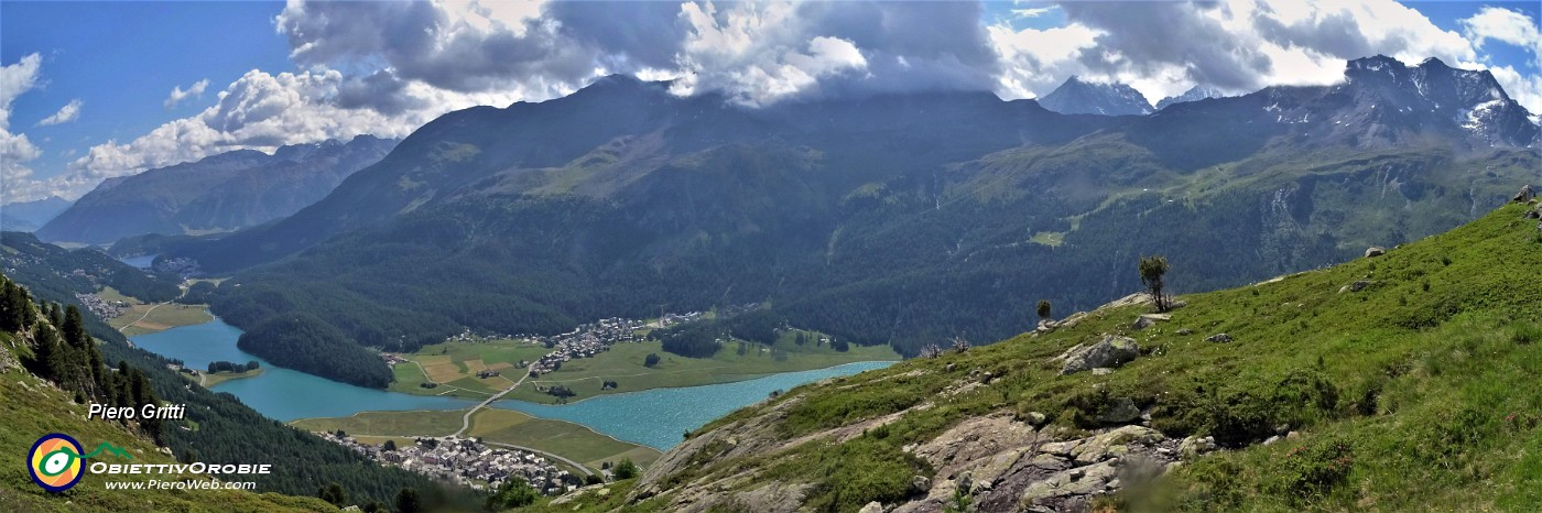 12 Vista panoramica sul Lago di Silvaplana  e verso le Alpi Retiche.jpg